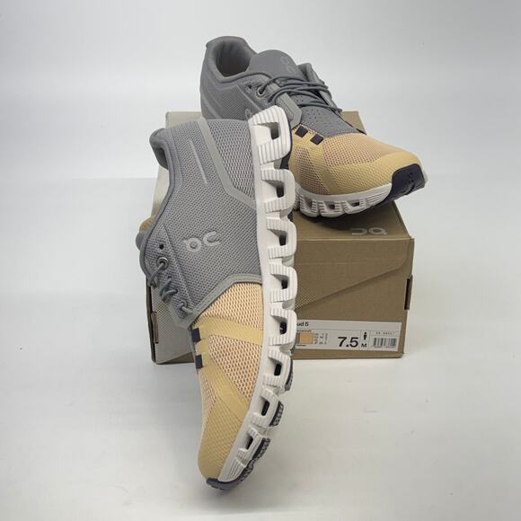 On Cloud 5 Men’s Running Sneakers Alloy Size 7.5 New main image 5
